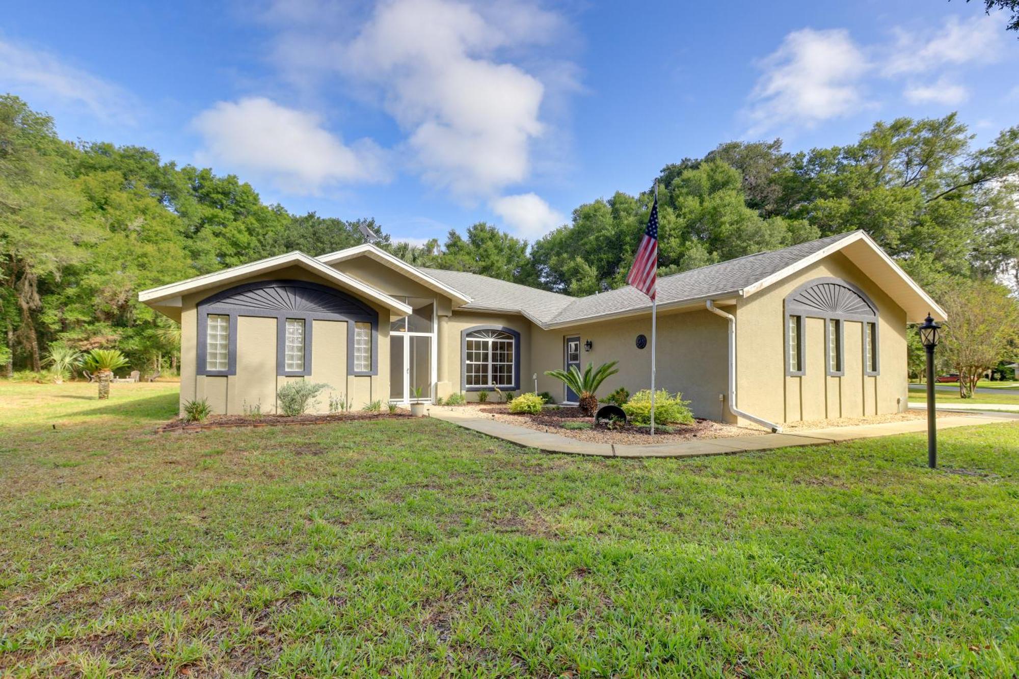 8 Mi To Rainbow Springs Dunnellon Area Home! Exterior foto